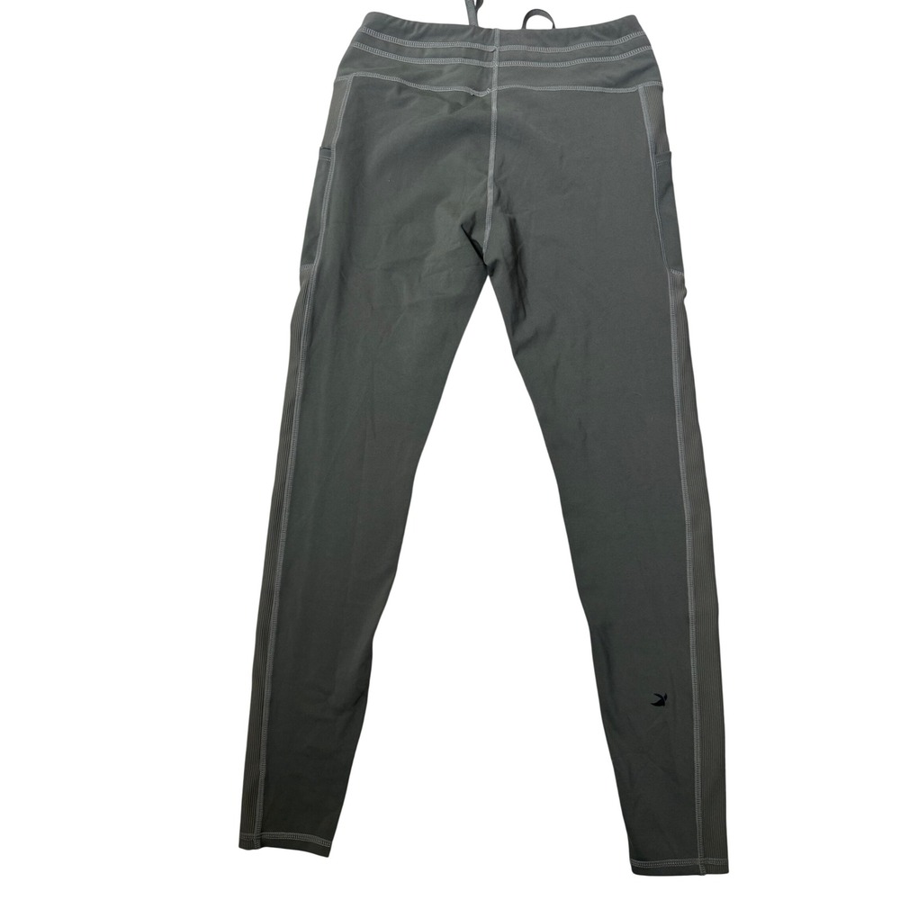 Glyder Versatile Legging Fern Green Ribbed Pocket Yoga Athletic Pants NWT Small - Picture 6 of 7